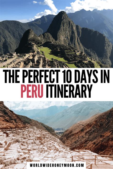 peru 10 day itinerary